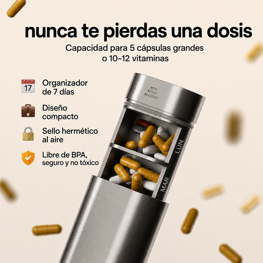 Evoraly - Organizador de pastillas