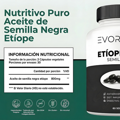 Aceite Etíope Verificado de Alta Potencia